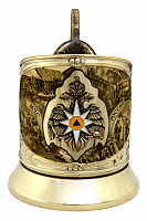 Подстаканник "МЧС" накладка, гравировка